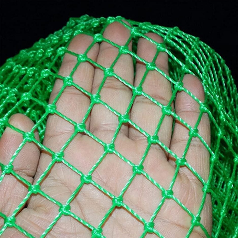Fishing Net Replacement Netting Fishing Landing Net Replacement Net for Freshwater Saltwater Fishing Green 6 Sizes - Image 5